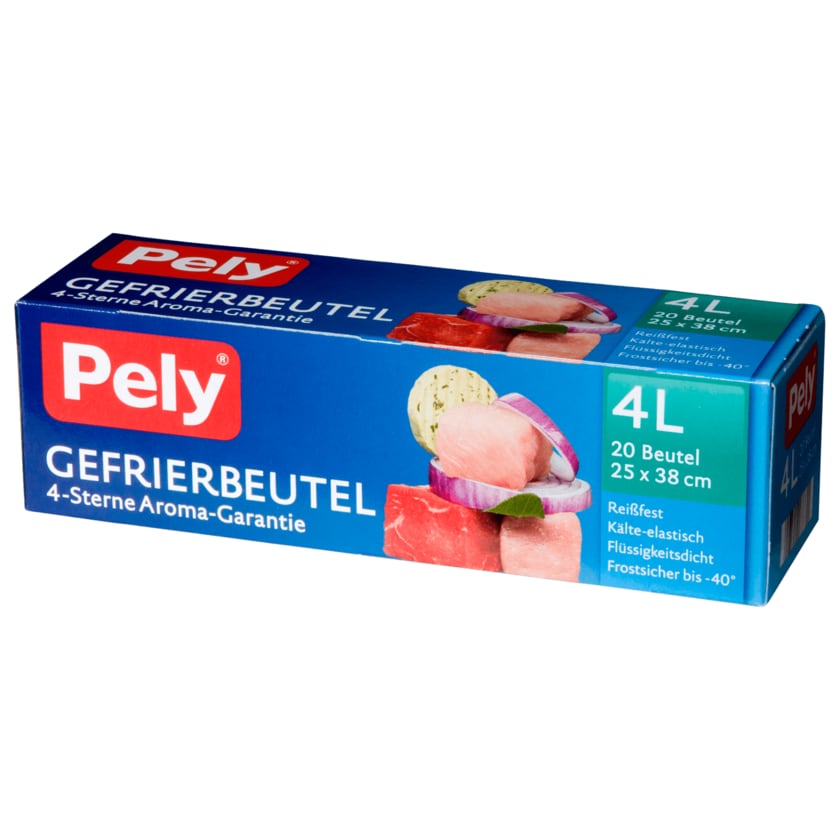 Pely Gefrierbeutel 4l, 20 Stück